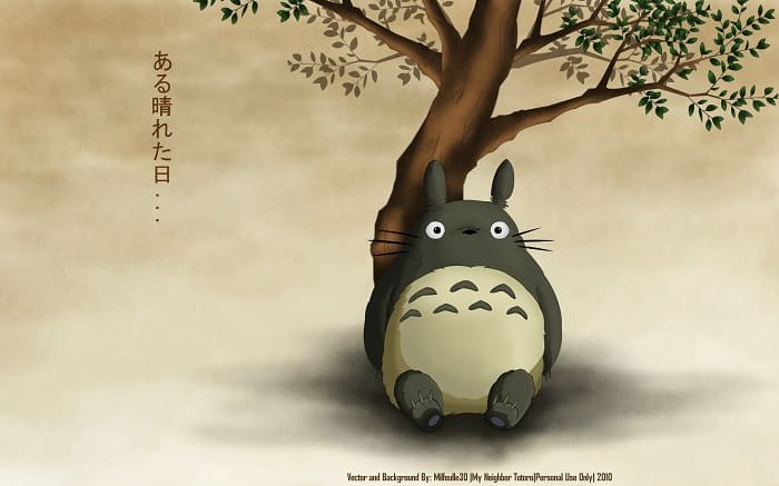 Hình Ảnh Mộc Mạc Và Gần Gũi Totoro